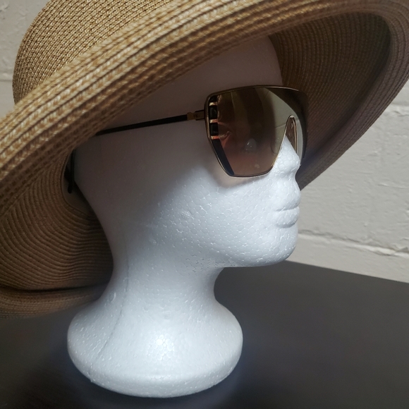 Vintage Helena Rubinstein Black & Gold Sunglasses